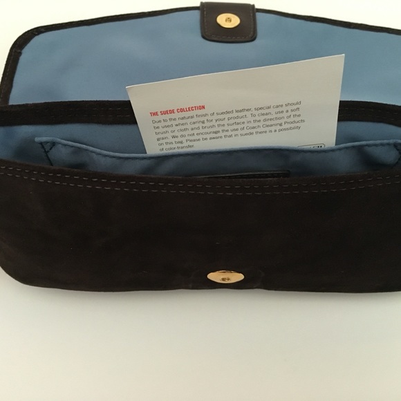 Coach suede wristlet - Picture 5 of 9